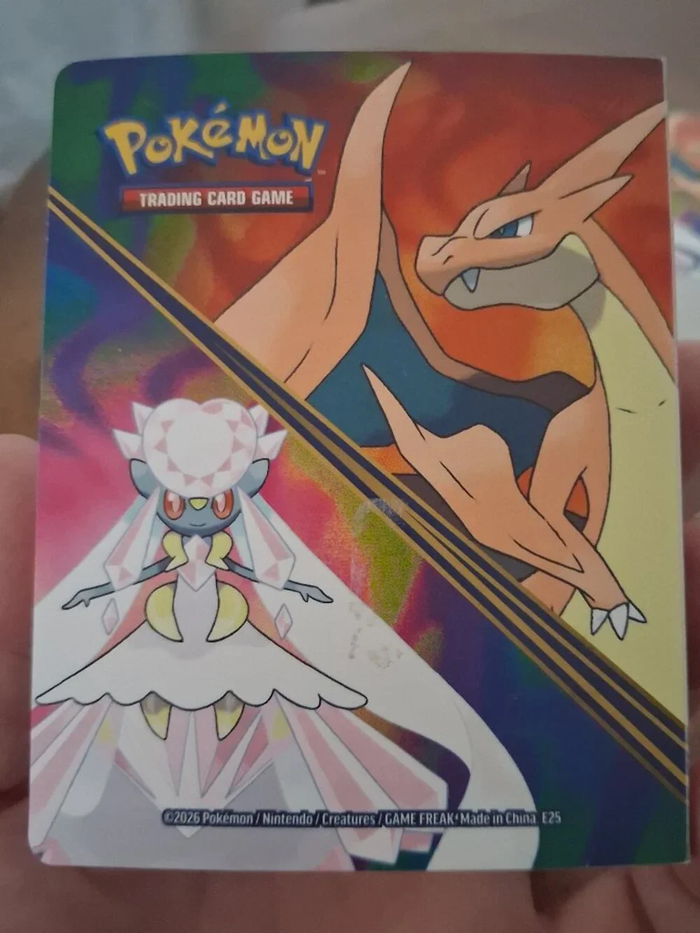 Lot of 4 New Pokémon Mini Portfolio Charizard Gengar Holds 60 Cards BINDERS ONLY